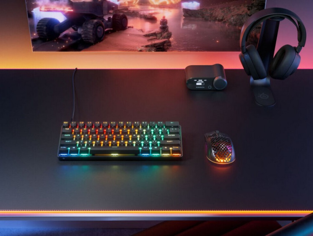 赛睿发布新款 Apex Pro Gen 3 迷你键盘、以及白色版Apex Pro TKL Gen 3键盘