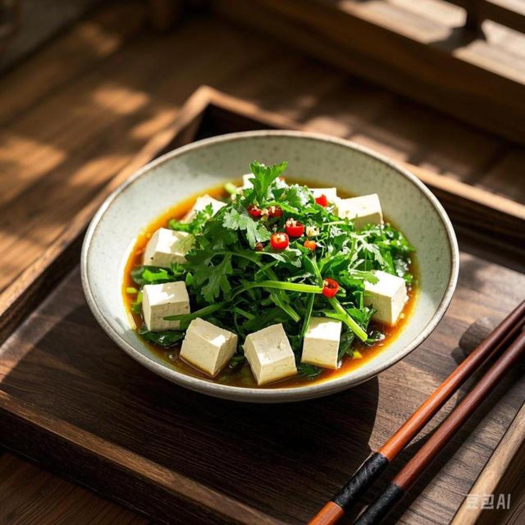 春日掉秤神器!茼蒿豆腐CP狂炫不胖,41克蛋白锁死春光