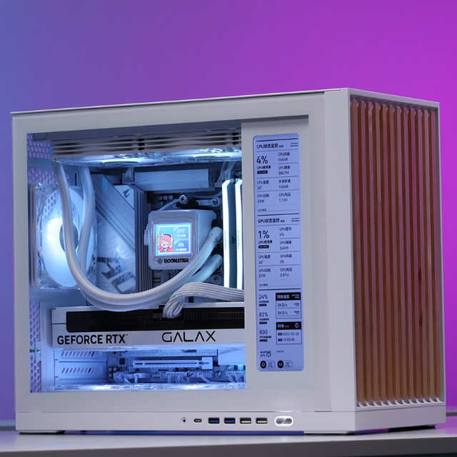 高配但小体积，11.3寸副屏！闪鳞G600搭配98X3D+5070Ti装机分享