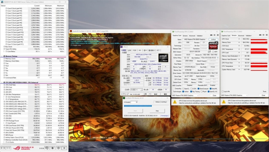 CPU超越i9-14900HX、核显强于RTX 4060!ROG幻X 2025评测:唯一能跑70B大模型