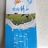 认养牧场鲜知纯牛奶1L*2盒