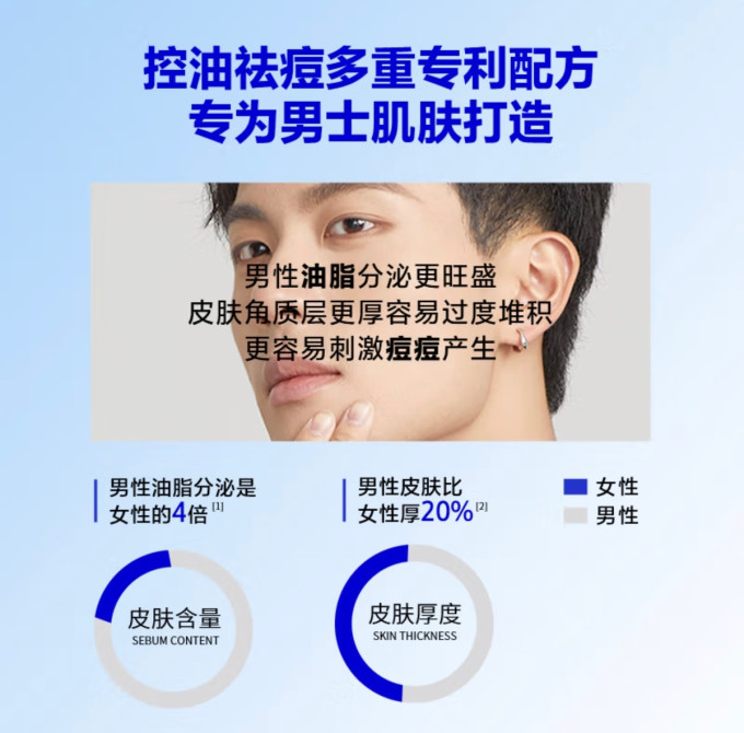 海洋至尊男士洁面