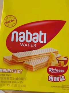 丽芝士奶酪味威化饼干
