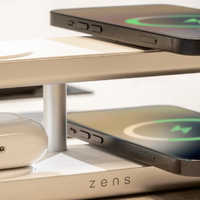 Qi2认证无线充Zens Quattro Wireless Charger Pro 4上架苹果商店