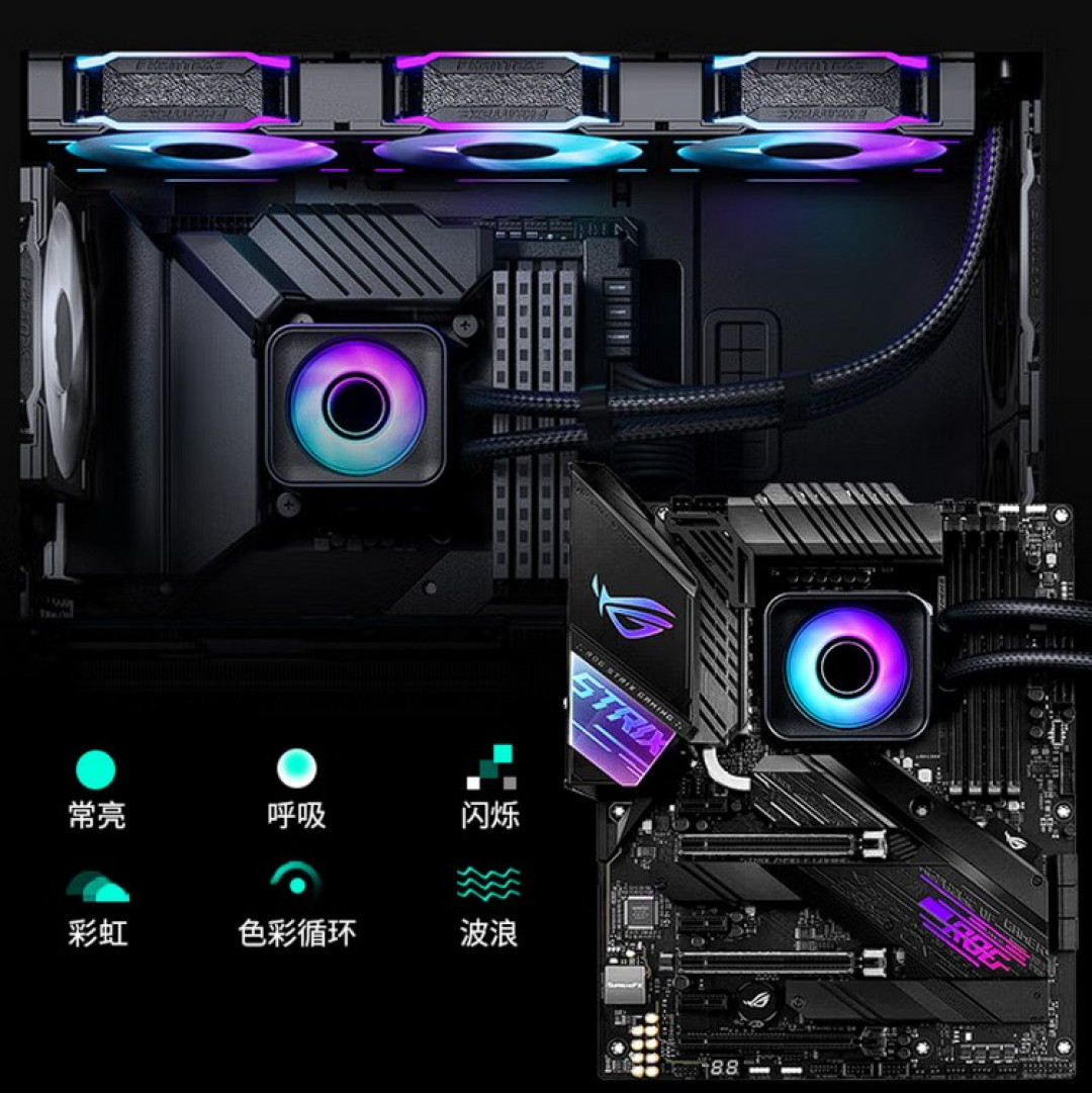 追风者发布 “冰灵”Glacier One 360 D30 X2 水冷散热器,辅助内存散热、桥接连接供电