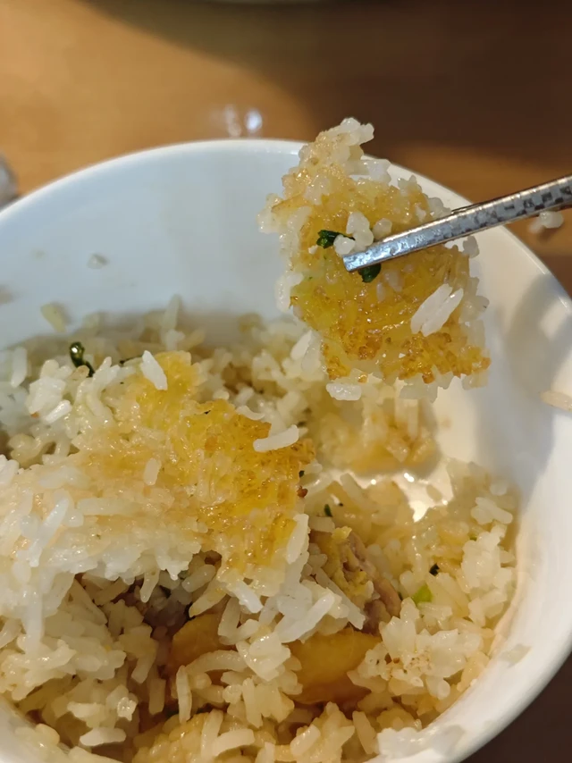 我的珐琅锅煲仔饭已经是next level