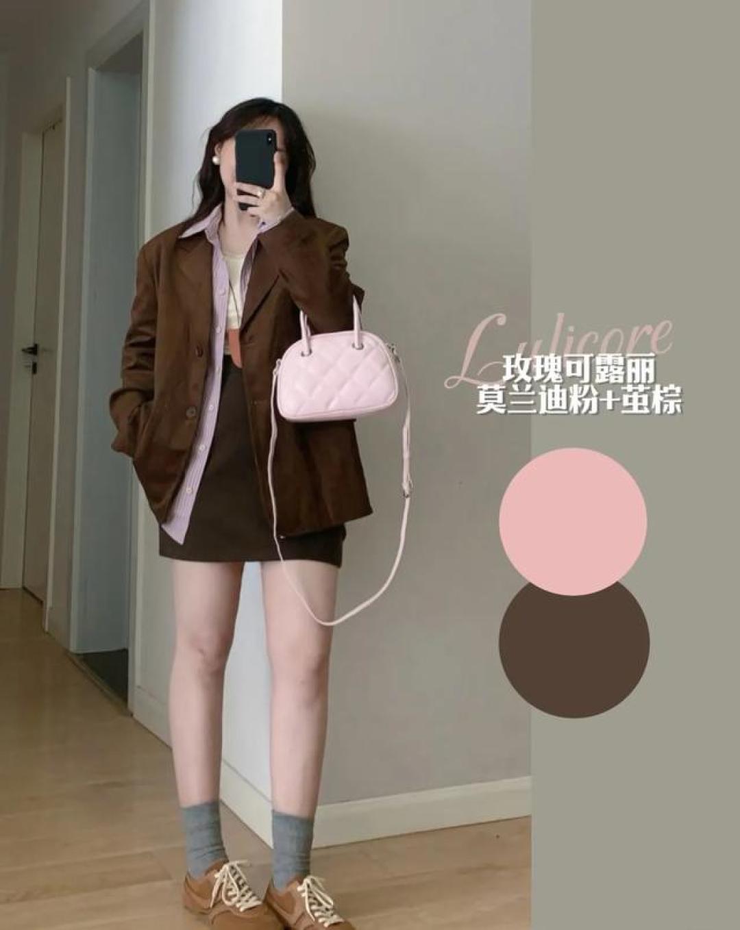 可露丽风穿搭法则：小个子显高显瘦的甜酷平衡术