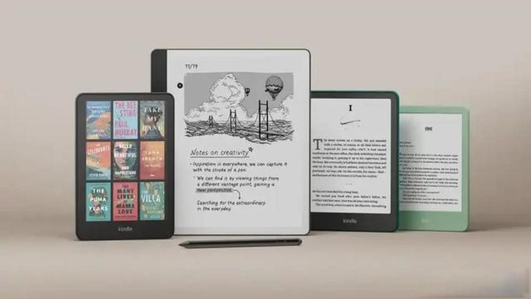 Kindle全系对比:续航、手感、屏幕谁更强?