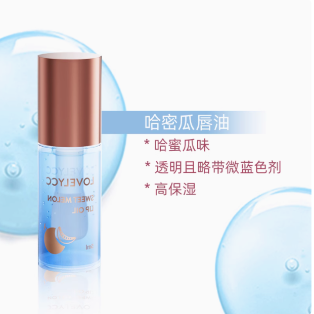 lovelycc 水果透明唇蜜：水润嘟嘟唇的秘密武器