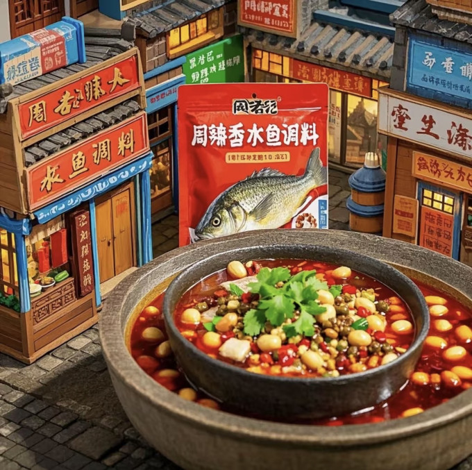 周君记火锅底料/蘸料