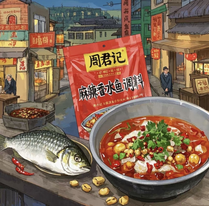 周君记火锅底料/蘸料