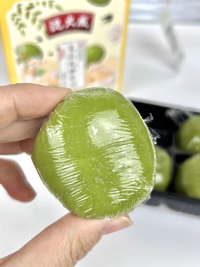 沈大成豆沙青团，传统美味，味蕾盛宴！