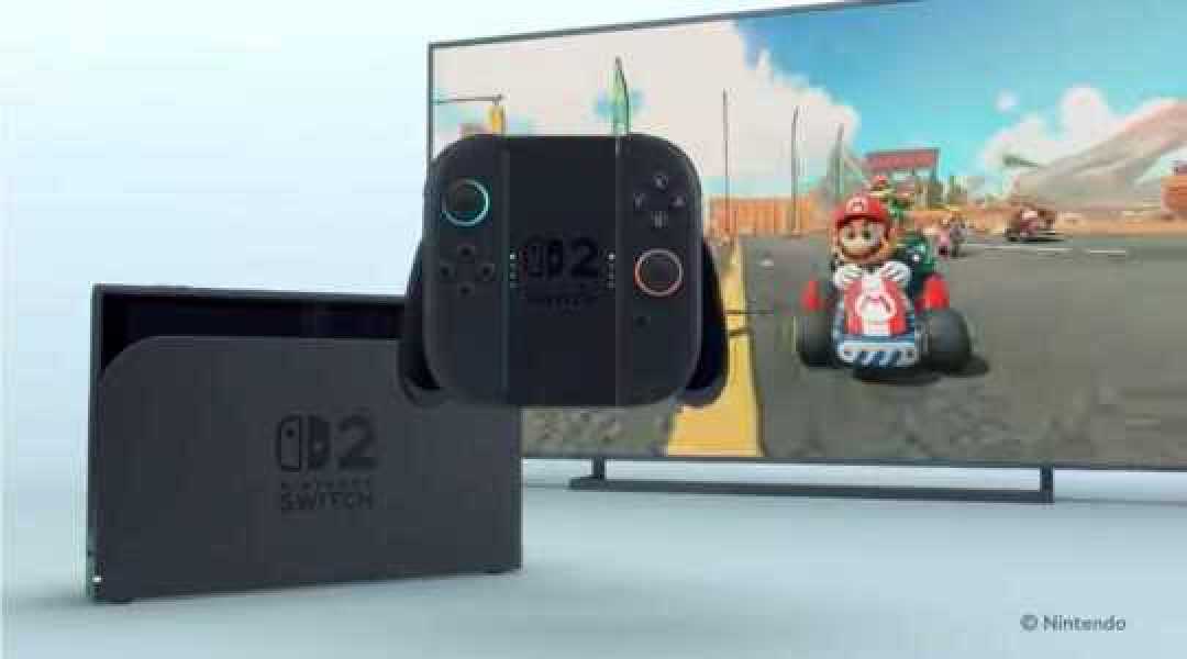 任天堂Switch 2直面会官宣：新增C键支持社交，双屏玩法兼容初代机型