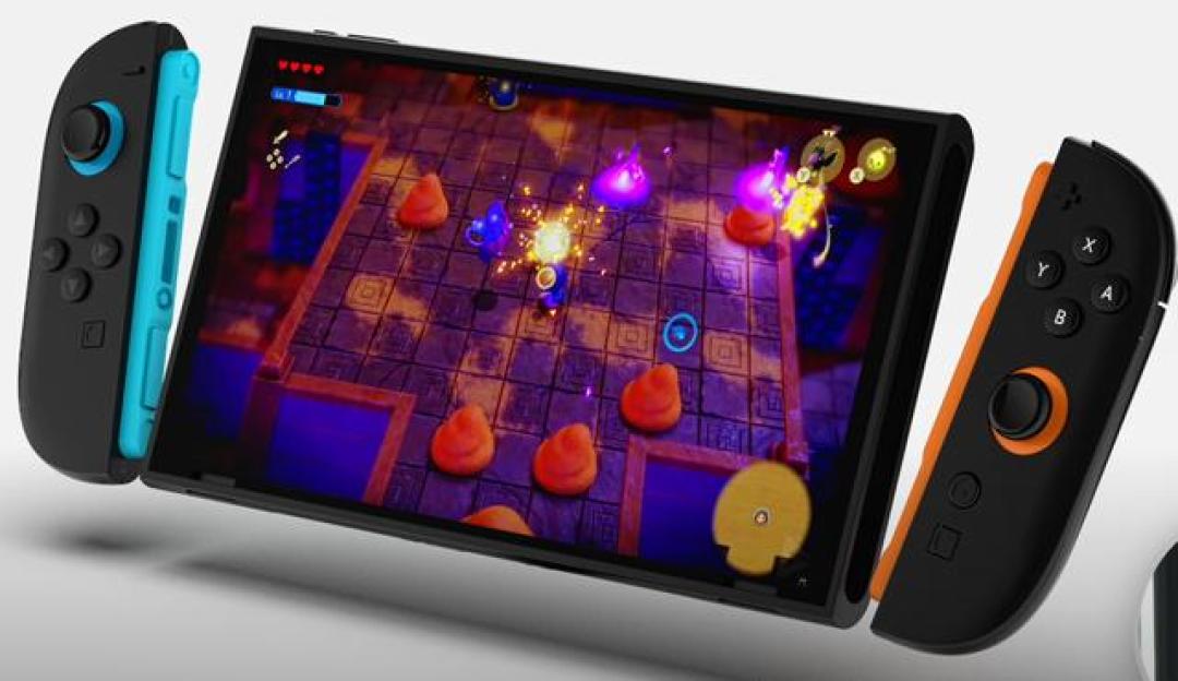 任天堂Switch 2直面会官宣：新增C键支持社交，双屏玩法兼容初代机型
