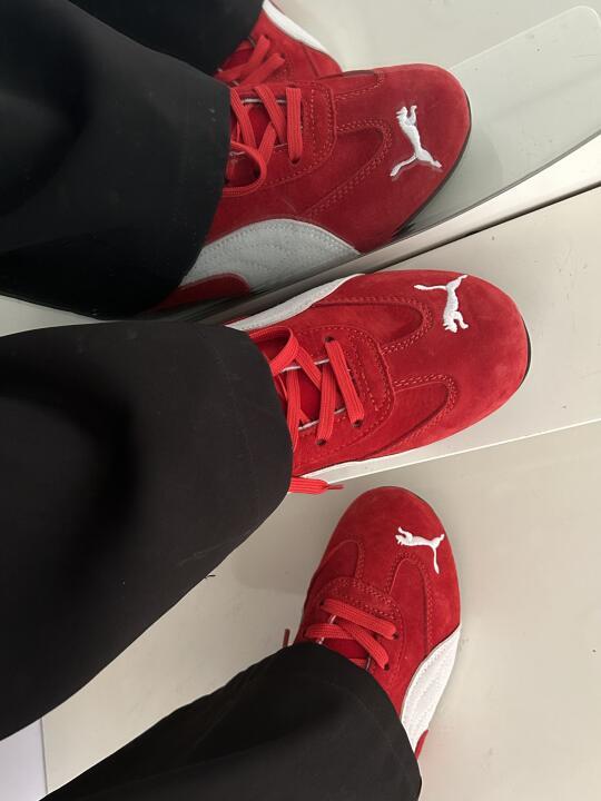 是谁红色彪马安全下车了‼️原来是我呀呀呀！