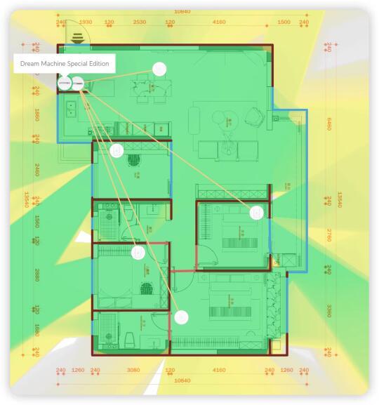132㎡四室两厅全屋WiFi+智能联动终极方案