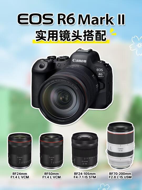 📸佳能R6II镜头搭配 | 你用对了吗？