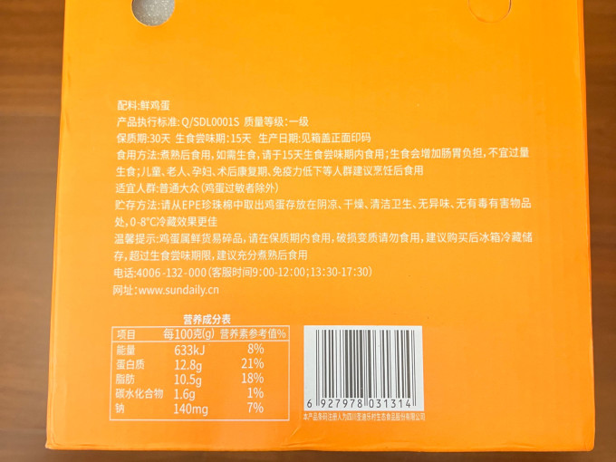 圣迪乐村蛋类