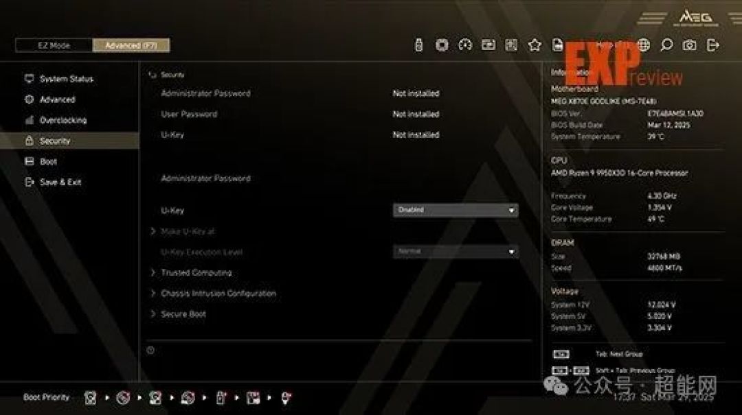 微星 MEG X870E GODLIKE 超神主板评测:全方位拉满,不负“超神”之名