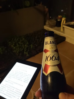 朋友聚会来点1664白啤
