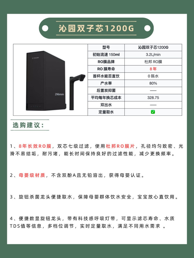 海尔反渗透纯水机