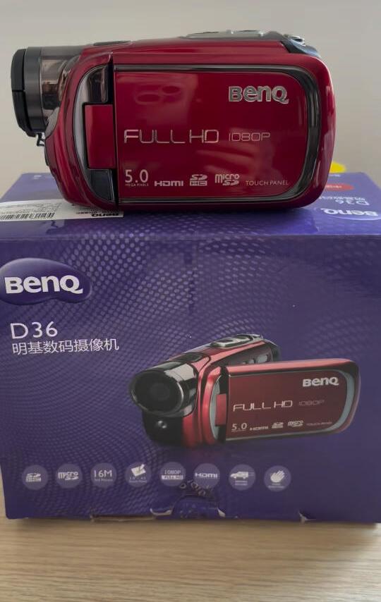 Benq/明基D36摄录一体机 箱说全 299🌾