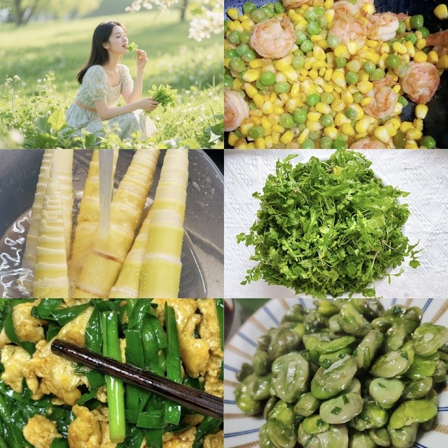 春鲜采购指南与家常菜灵感，厨房里的烟火气最抚人心