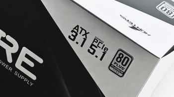长城猎金部落F8 850W白金牌ATX3.1电源开箱：白金效率+柔软压纹线 