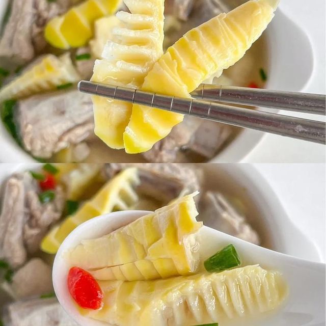 鲜掉眉毛！这碗春笋炖排骨是春的味道