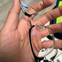 蔡司Z1073黑银钛架防蓝光眼镜