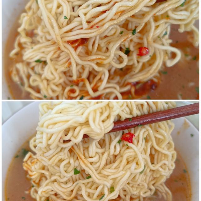辣爽辣爽的白象辣牛肉汤面