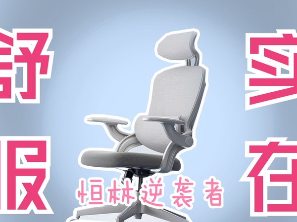当前百元版本T0！恒林逆袭者 入门价位五边形体验！ 人体工学椅 让菊花放心的真心推荐