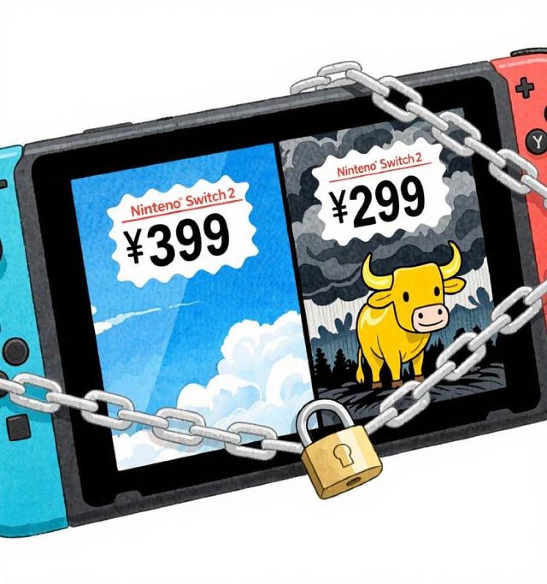 Switch 2定价悬殊40%！任天堂的全球博弈与玩家"区别对待"争议