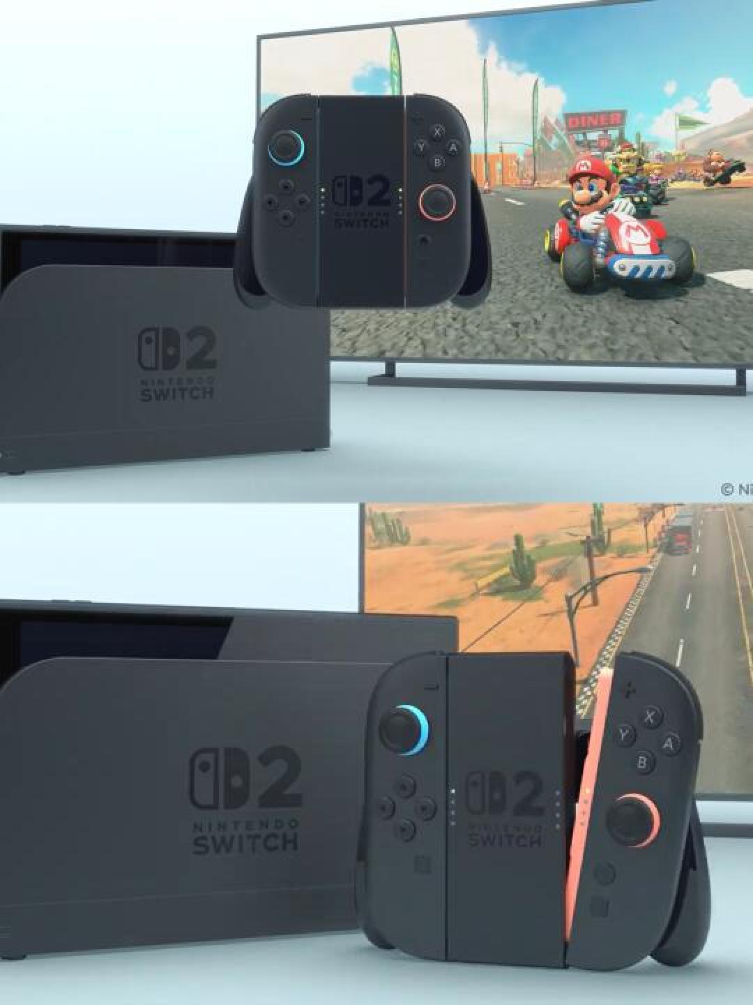 Switch 2对比初代：4K画质+磁吸手柄+独占大作，这些升级能打几分？