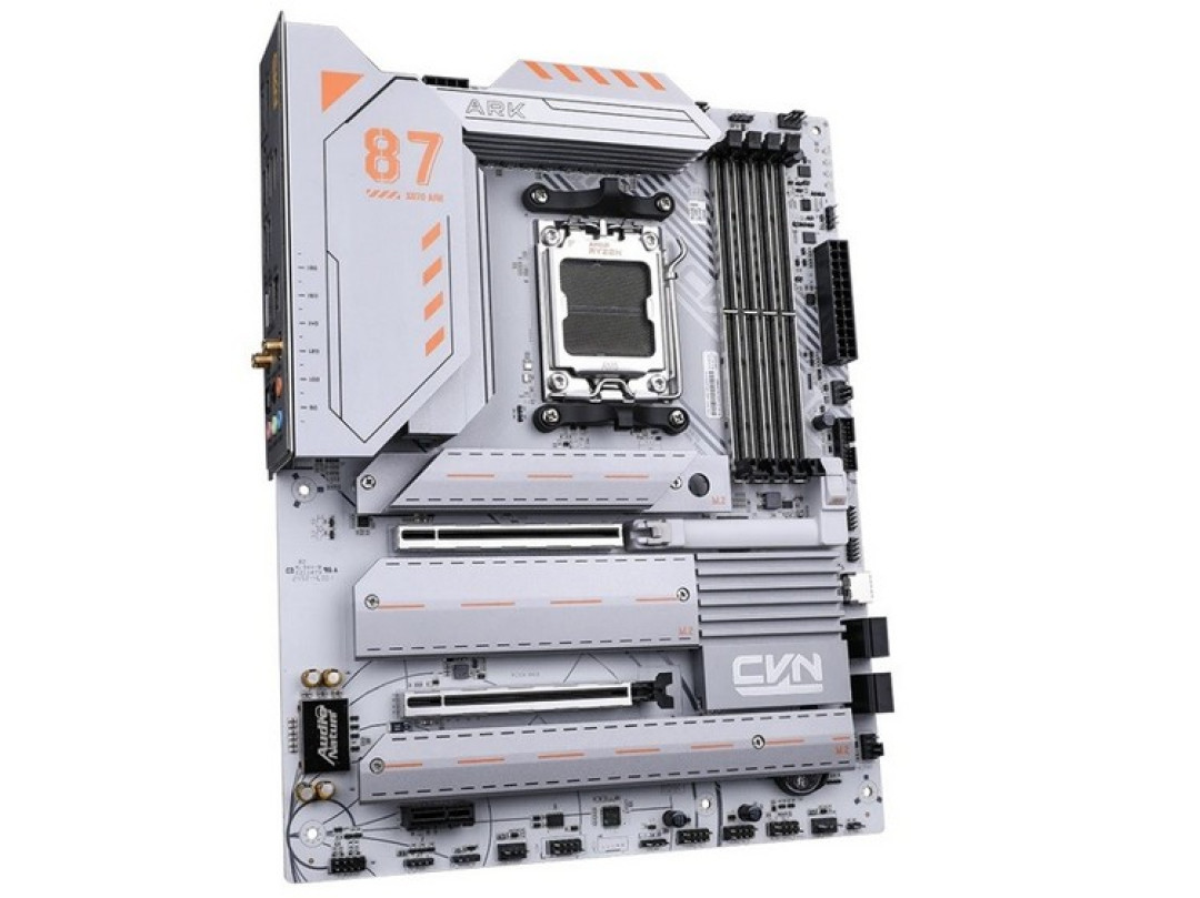 七彩虹发布 CVN X870 ARK FROZEN V14“方舟”主板,三路M.2、豪华供电