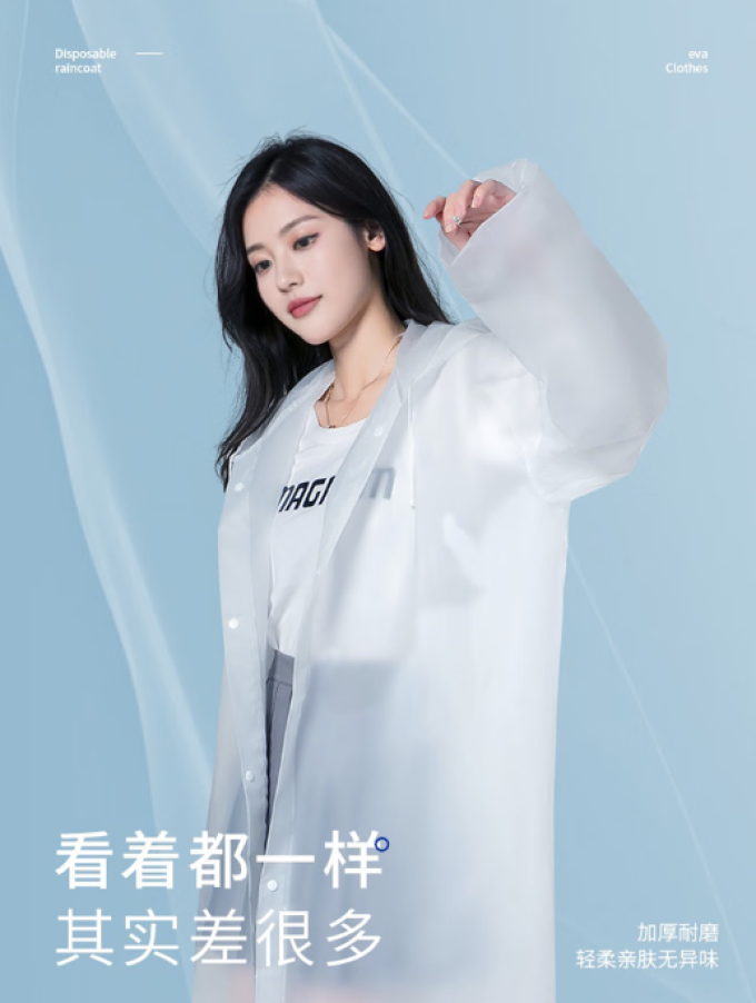 小魔雨衣雨披