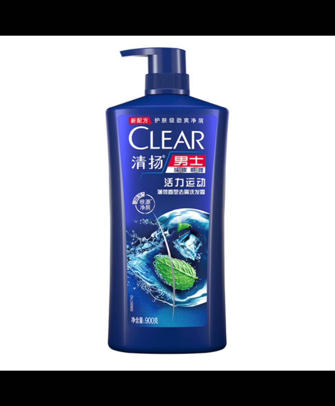 清扬蓬松去屑洗发水:头屑一扫而空