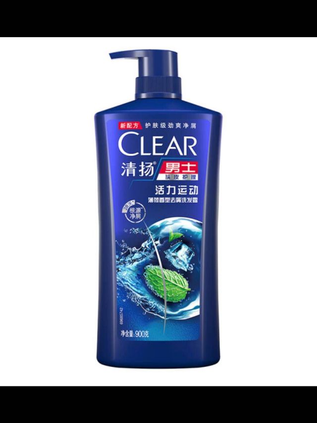 清扬蓬松去屑洗发水：头屑一扫而空