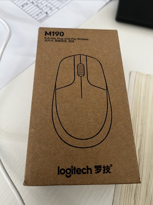 罗技M190无线鼠标，很合适办公用