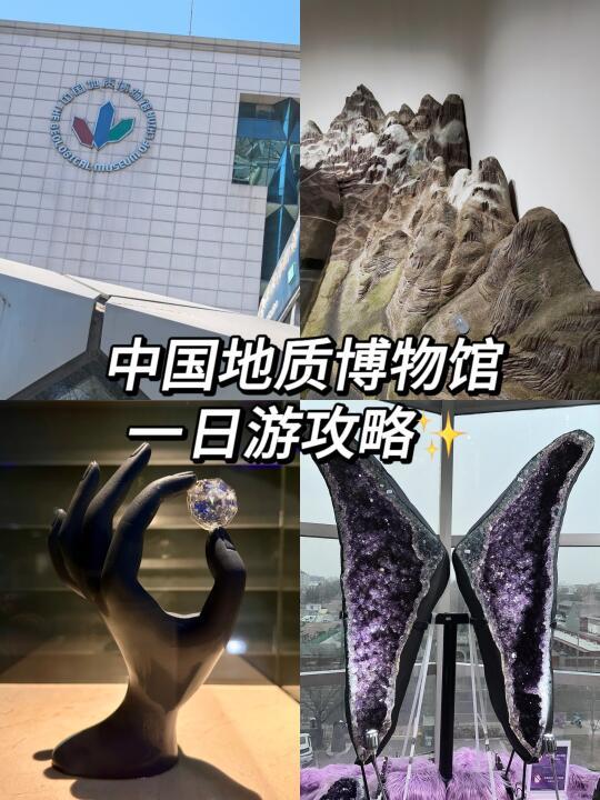 北京必打卡！中国地质博物馆一日游攻略✨