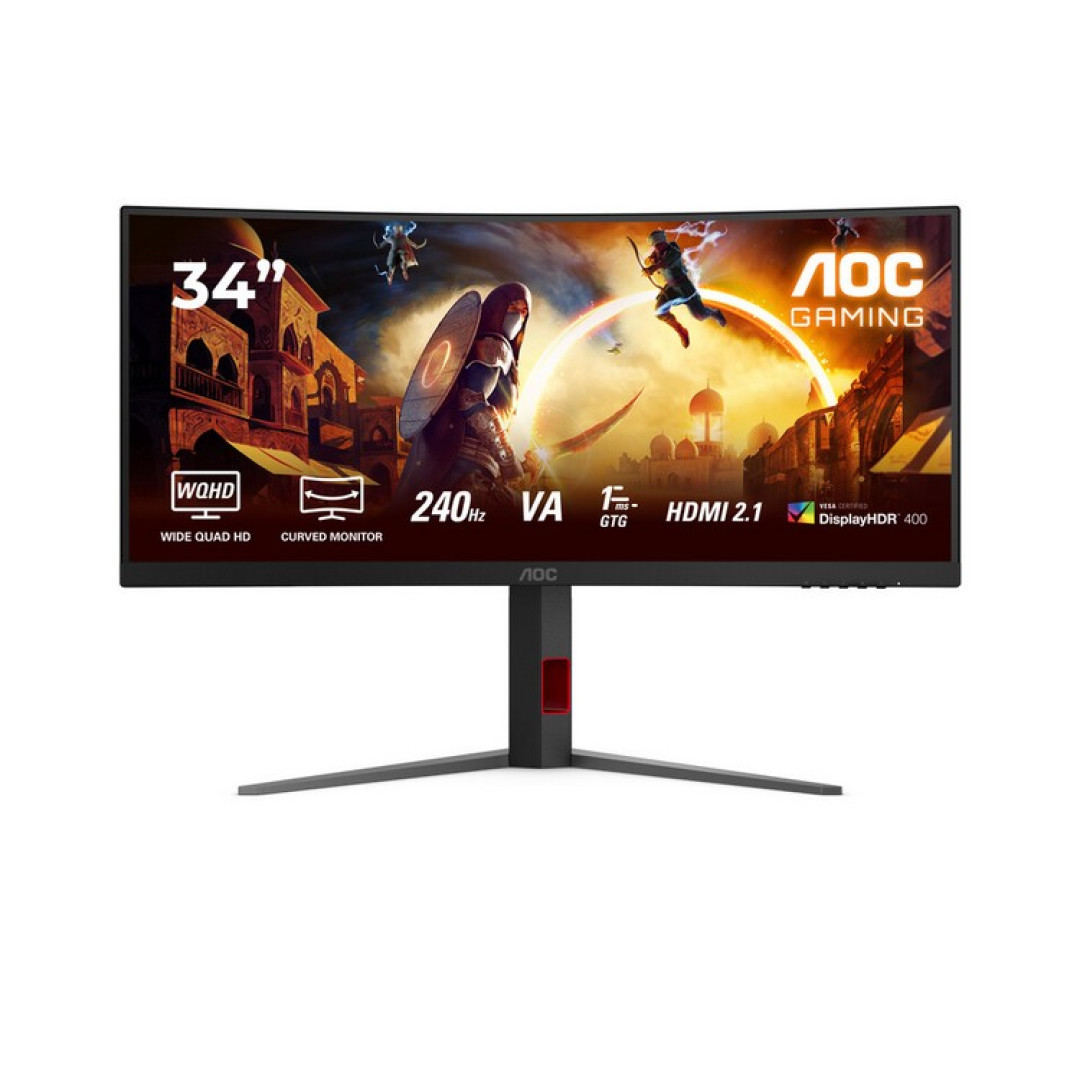 AOC 发布 AGON GAMING CU34G4Z 和 25G4SXU 两款游戏显示器