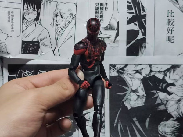 【测评】新品孩之宝marvel legends迈尔斯蜘蛛侠mini comic 挂卡系列简评 。。