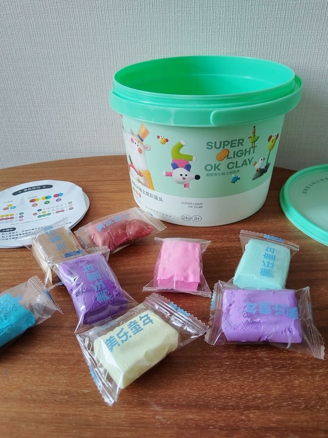 美乐童年超轻粘土，小朋友的创意好伙伴