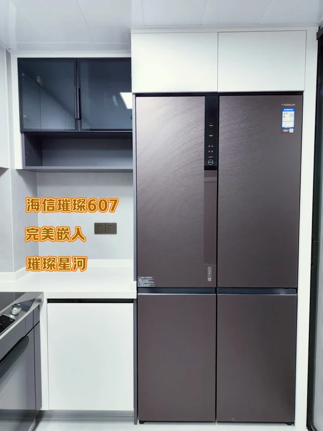 【海信冰箱冰箱老用户回访案例反馈】
【产品型号】海信璀璨607
🏡二套房换新装修
标题：30+姐姐的冰箱新宠✨真空冰箱永远的神！ 
✨刘女士整个家装风格都是非常简约的，而且无意中购买了海信全套家电，足