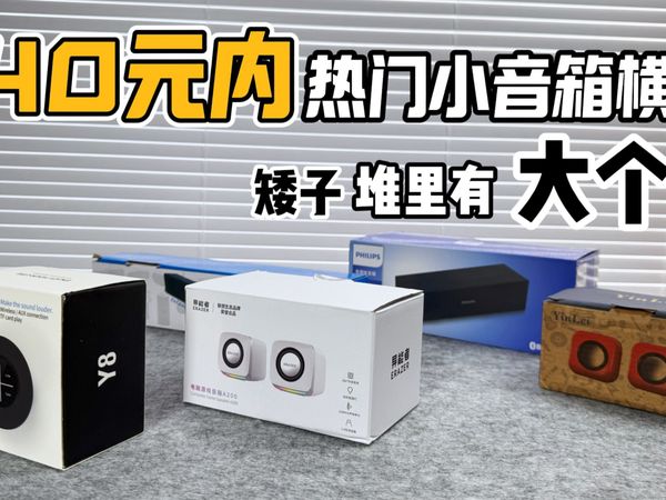 你能找到最详细的,40元以内各平台最热销的桌面小音箱横评!
