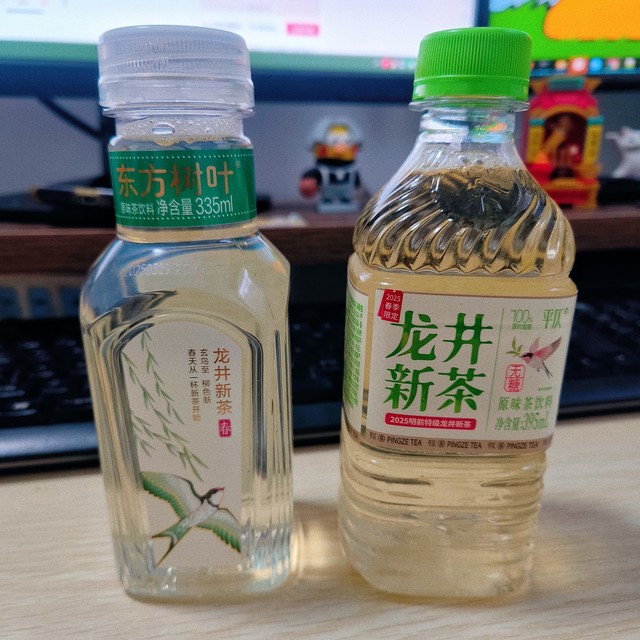 限定款春茶，平仄VS东方树叶：春日龙井新茶谁更值得买？