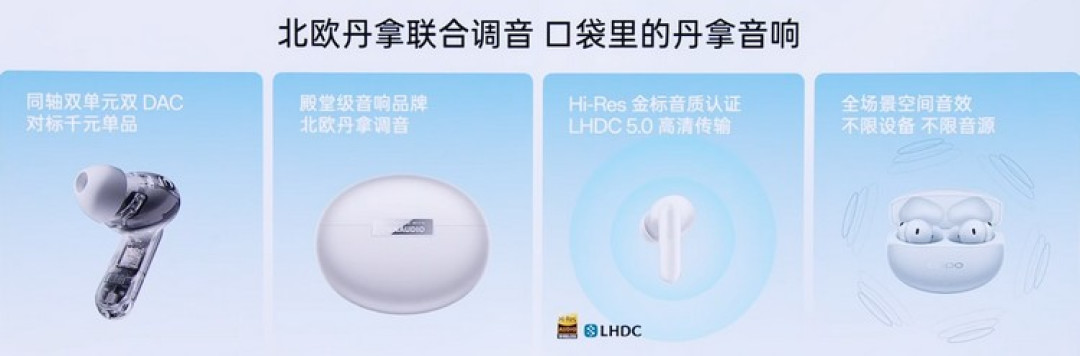OPPO 还发布 Enco Free 4 耳机,深度宽频降噪、同轴双单元、翻译功能