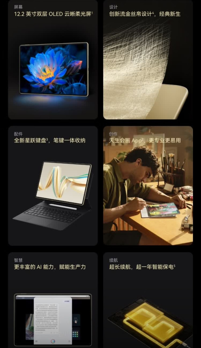 华为平板电脑