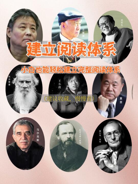哇❗全球作家阅读指南呀‼️