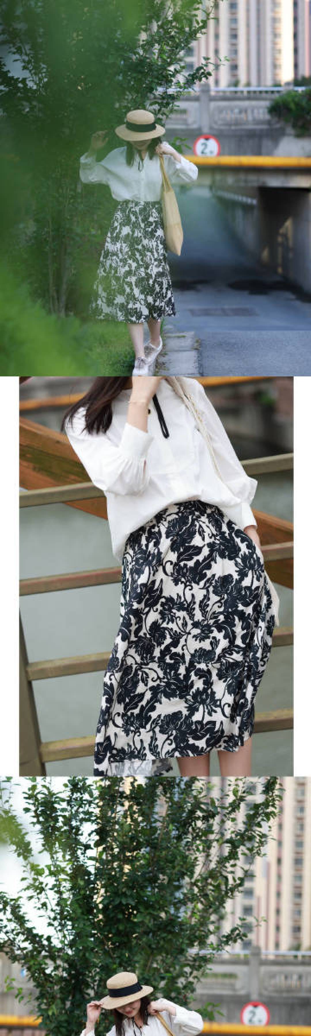 《今夏C位竟是它！一条花苞裙搞定通勤度假，藏肉显瘦还能美得毫不费力》